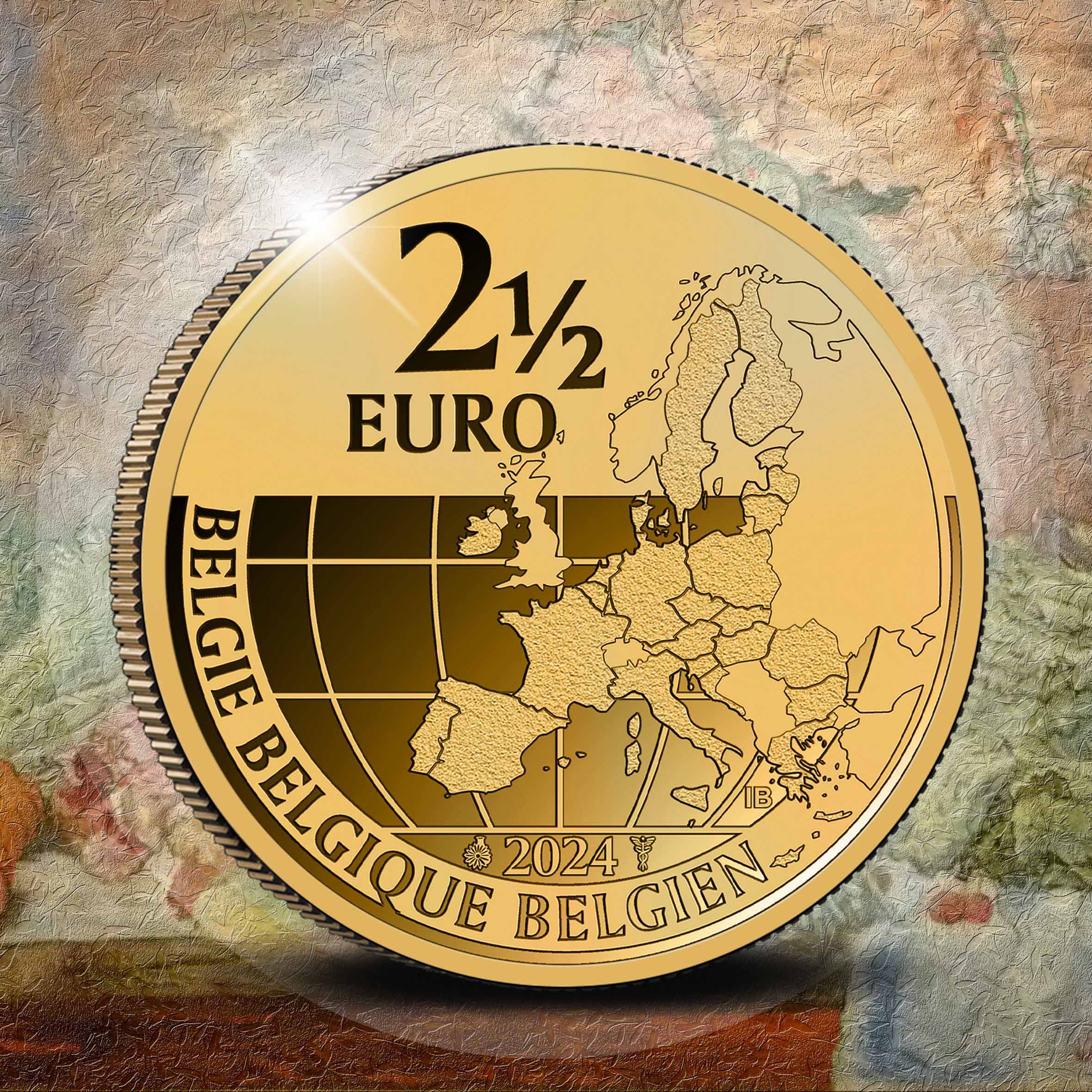  Pièces de 2,5 euros